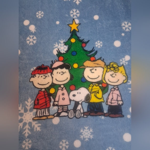 Peanuts Fleece Kids Blanket NWOT - Picture 3 of 6